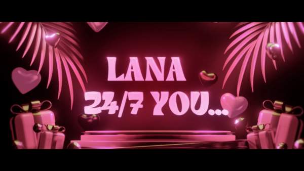 24/7 YOU... Lyrics (English Translation) - LANA